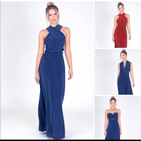 Soprano Infinity Dress. Wine colored. Size small. NWOT - Picture 3 of 4